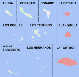 Range map of Iguana melanoderma